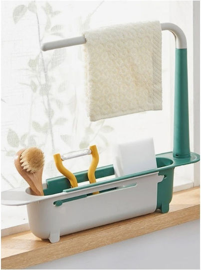 Plastic White Kitchen Sink Organizer Base