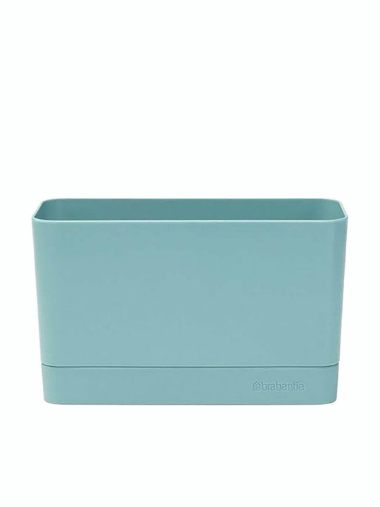 Brabantia Kitchen Sink Organizer Made of Blue Plastic 19x8.5x11.5cm