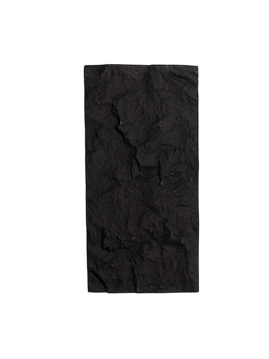 3D Wandpaneele mit Kleber Schwarze 120x60cm