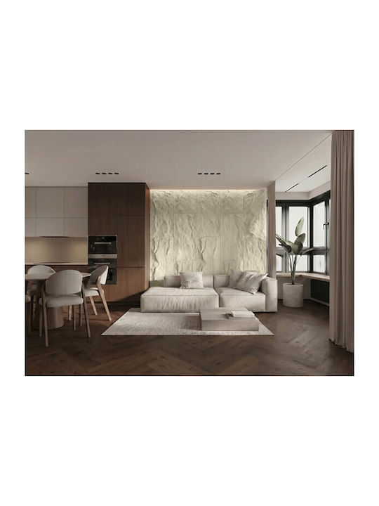 3D Стенен Панел С Лепило Сив 60x120см
