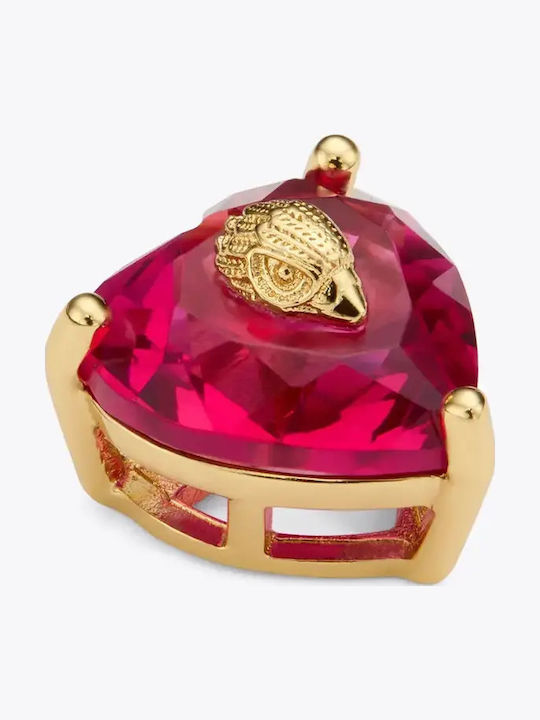 Kurt Geiger Cercei Cu Șurub Placat cu Aur Fuchsia