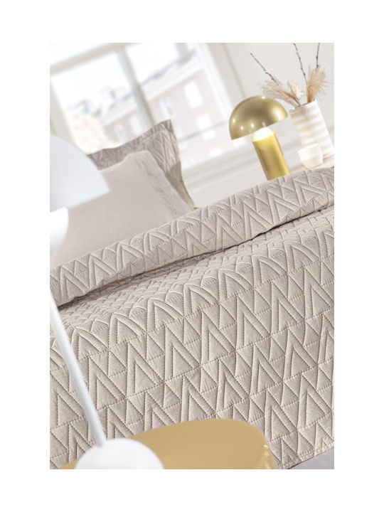 Guy Laroche Kids Single Quilt Set With Pillowcase Natural 160x240cm
