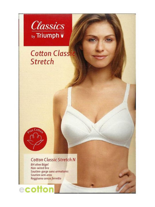 Cotton Classic Stretch N Bra without Underwire Beige