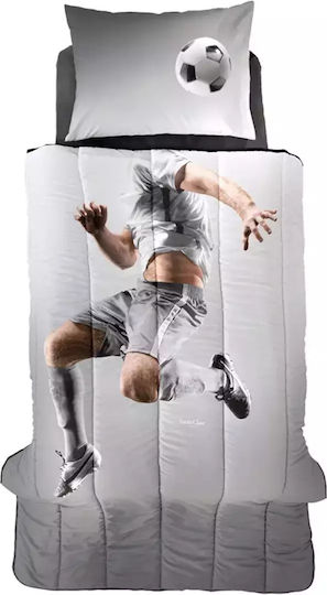 Saint Clair Striker Kids Duvet Cover Single Cotton Striker 160x225cm
