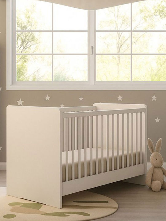 Asterias Bebe Asterias Bebe Babybett Kinderbett mit Wiege Victor Weiß
