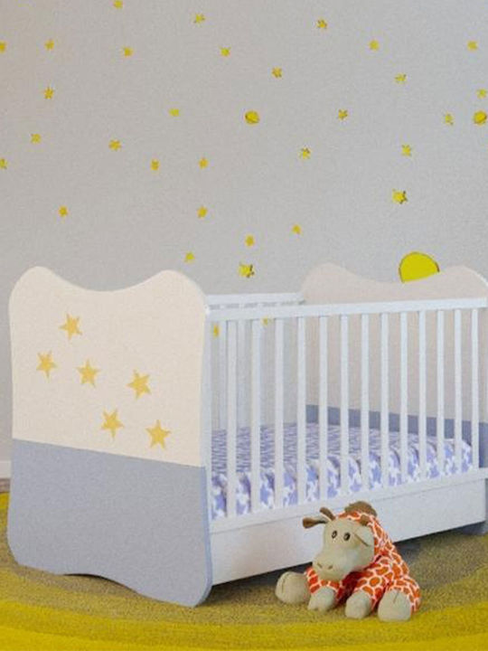 Asterias Bebe Asterias Bebe Babybett Apollo Weiß