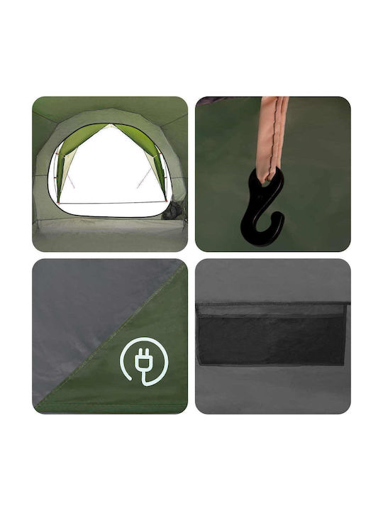 vidaXL Cort De Joacă Tunel Verde