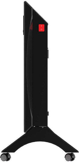 Eldom Convectoare pardoseală 2000W cu Termostat Electronic Negru