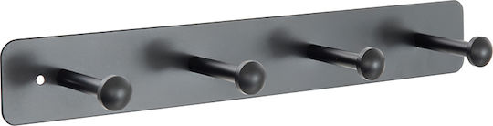 Κρεμάστρα Τοίχου 4 Θέσεων 35x6.5x5 F-v Hook 193470 35x6.5x5 Μεταλλικό Κρεμάστρα Τοίχου 4 Θέσεων 35x6.5x5 F-v Hook 193470 35x6.5x5 Μεταλλικό