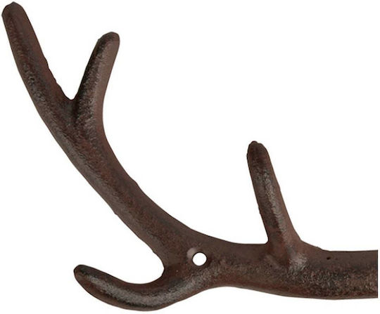 Decorative Cast Iron Coat Rack 8 Hooks 29cm