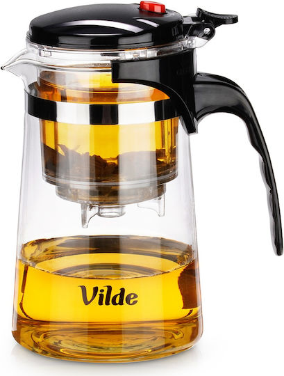 Orion Glass Teapot with Filter 680ml