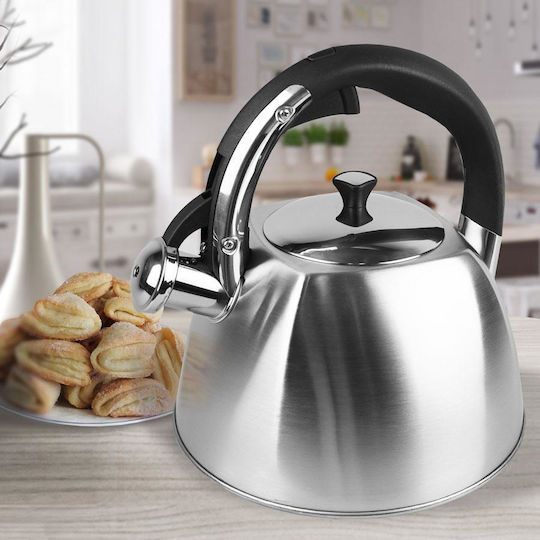 Maestro Τσαγιέρα Ανοξείδωτη Γκρι 3000ml