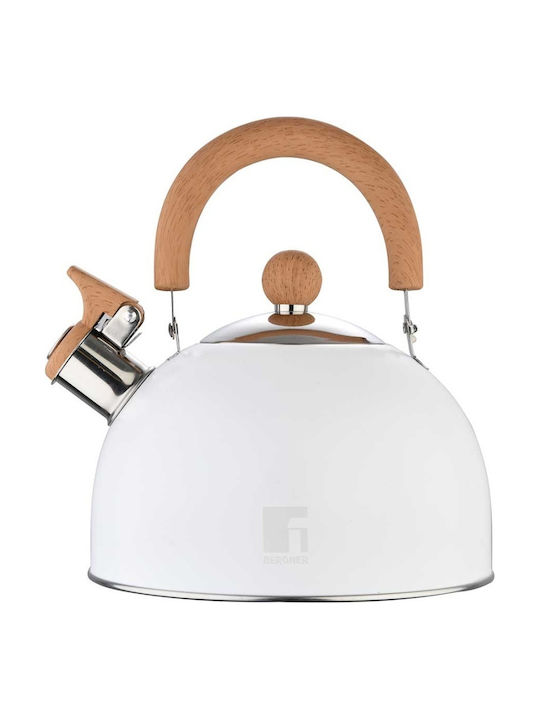Bergner Βραστήρας Ανοξείδωτος Γκρι 2300ml
