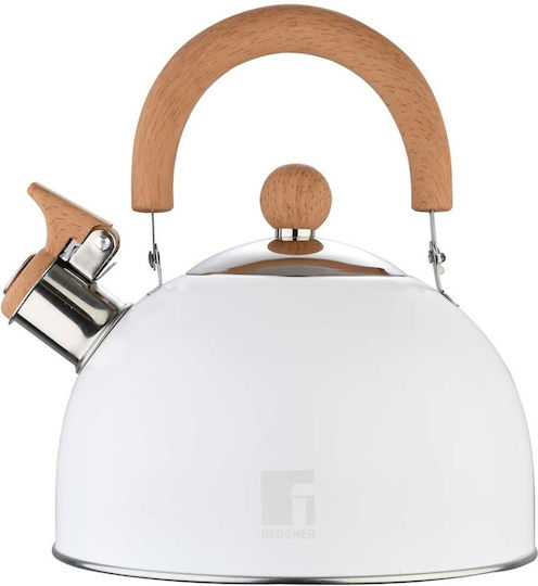 Bergner Wasserkocher Edelstahl Gray 2300ml