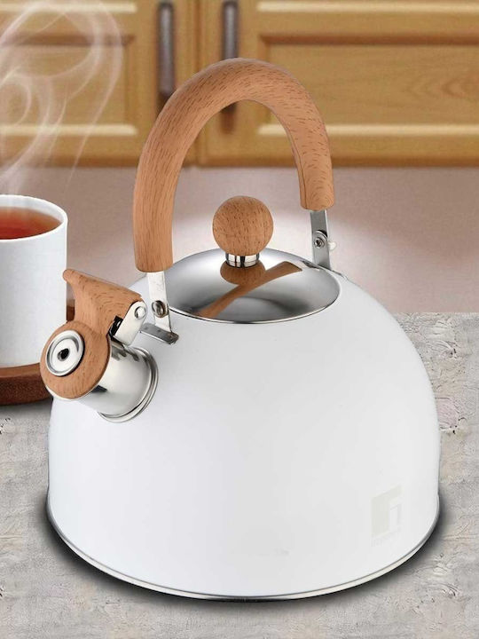 Bergner Βραστήρας Ανοξείδωτος Γκρι 2300ml