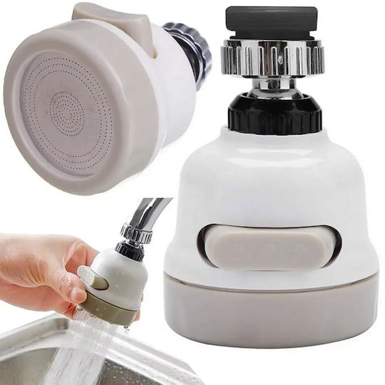 Diruno Universal 360 Degree Water Battery Spout Spritzfilter Wasserhahn mit Filter