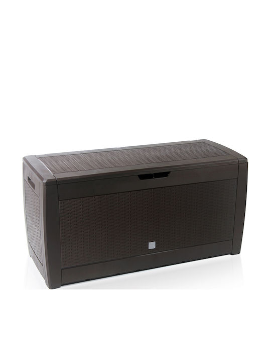 Outdoor Storage Box Rato Anthracite 310lt Gray L119xW48xH60cm