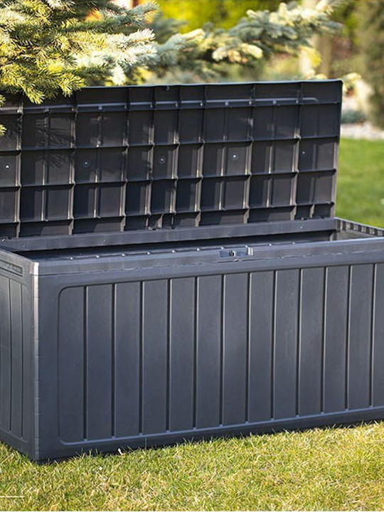 Prosperplast Outdoor Storage Box 280lt Gray L116xW43.8xH55cm