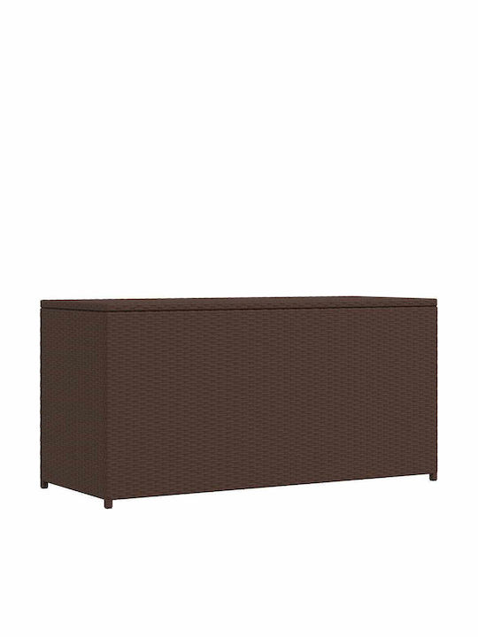 vidaXL Outdoor Storage Box Brown L120xW50xH60cm