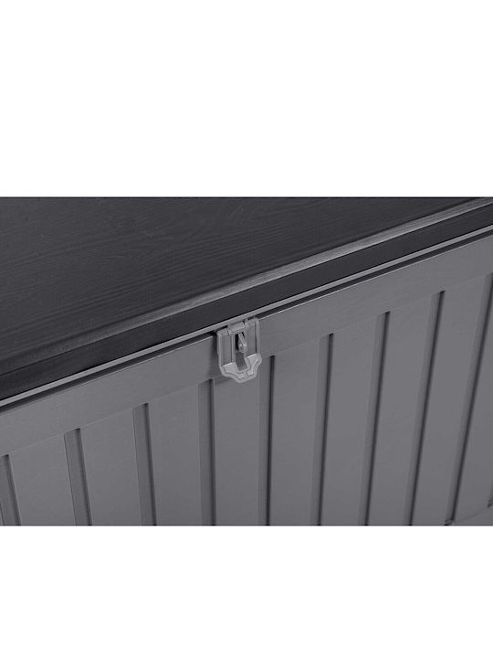 Plonos Außenlagerbox Kunststoff 270Es Gray L109xB51xH55cm