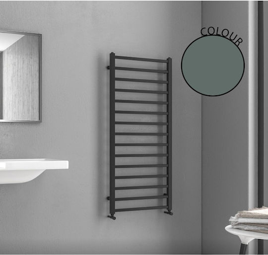Karag Karnak Towel Rail Bathroom 1000x500 334.54 kcal/h White Gun Metal