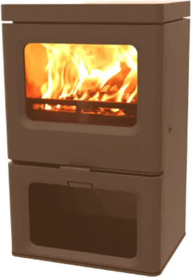 Charnwood Skye 5 Μεταλλική Ξυλόσομπα Bronze