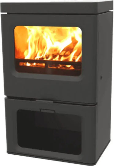 Charnwood Skye 5 Μεταλλική Ξυλόσομπα Blue
