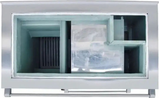 Senko C-35 Metalic Soba pe lemne Cuptor pe lemne cu Cuptor 35kW Gri