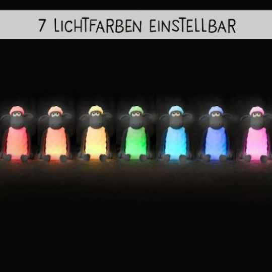Mega Light Φωτάκι Νυκτός LED USB Πολύχρωμo Θερμό