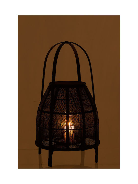 Jolipa Φαναράκι Bamboo Μαύρο 34.5x34.5x60εκ.