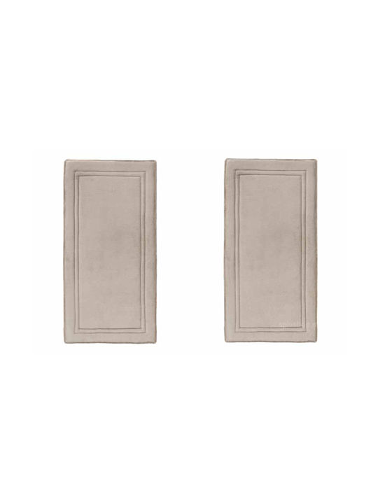 Guy Laroche Softy Modern Bedroom Rugs Set Sand 1176086122008 2pcs