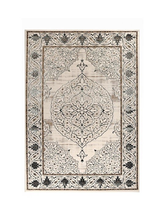 Tzikas Carpets Kashan 39550-040 Σετ Μοντέρνα Χαλιά Κρεβατοκάμαρας Πράσινο-μέντα 341-0-580-39550-040 3τμχ