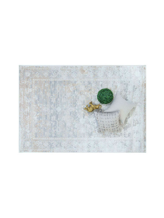 Ezzo Σετ Μοντέρνα Χαλιά Κρεβατοκάμαρας Cream 12-6299AH9 3τμχ