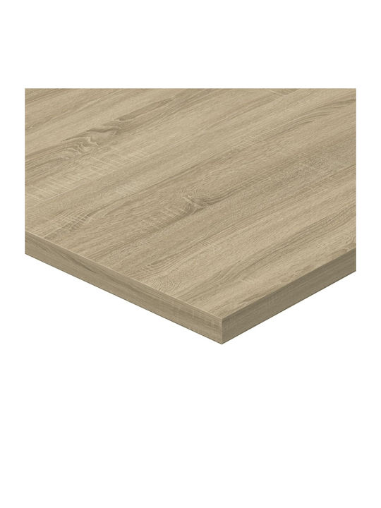 vidaXL Rectangular Bookcase Shelf made of Chipboard Sonoma 60x50x1.5cm 805273 8 Pieces