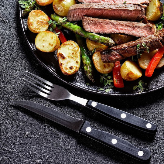 Cutlery Set Stainless Silver 12pcs