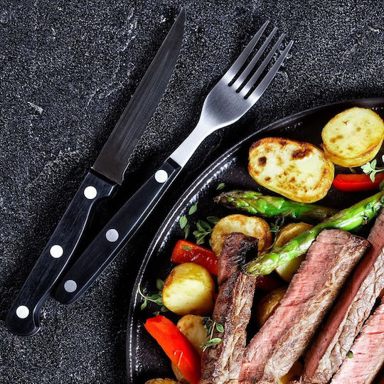 Cutlery Set Stainless Silver 12pcs