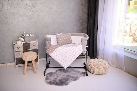 Lorreli Cradle Set Grey 5 Pieces