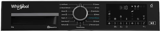 Whirlpool WP A8X WBS EE Στεγνωτήριο 8kg με Αντλία Θερμότητας