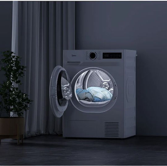 Midea MD110H80D/W-GR Uscător de rufe 8kg cu pompă de căldură