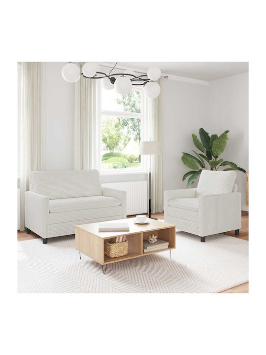vidaXL Wohnzimmermöbel-Set 2-Sitzer & Sessel