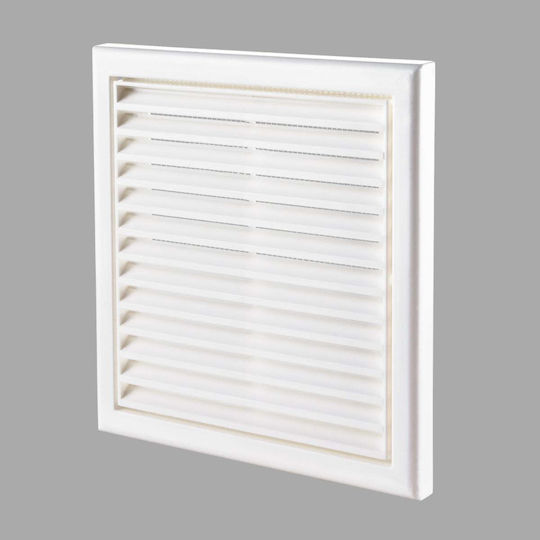 Vent Cap Sieve Φ150mm 187x187mm White Vents