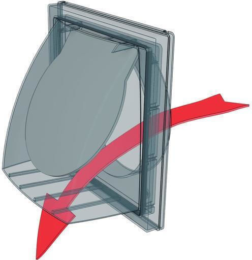 Ecovent Square Vent Louver