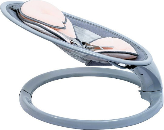 Buf Boof Relax Electric Balansoar Pentru Bebelusi Cu Muzică Roz