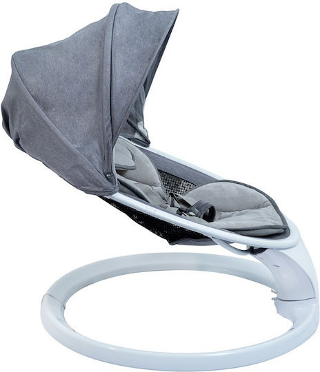 Buf Boof Relax Electric pentru Bebelusi Leagan cu Muzica Gri