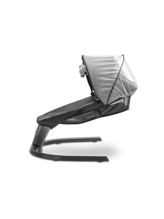 Lorelli Balansoar Electric Relax Bebe Leagăn Siena cu Muzică Negru