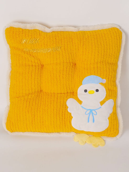 Cute Duck Seat Pillow – Yellow