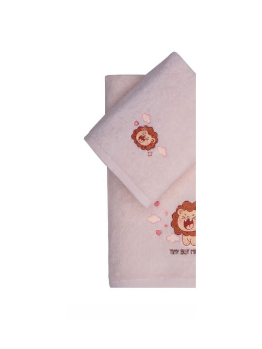 Kentia Set of Baby Towels 2pcs Multicolor Weight 450gsm