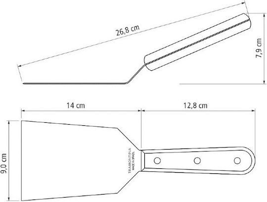 Tramontina Spatulă Grătar Inox