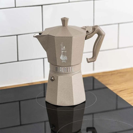 Bialetti Exclusive Кафеварка За Еспресо 6 Чаши Сребриста