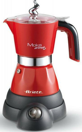 Ariete Електрическа Мокро кафе 4 Cups Червен